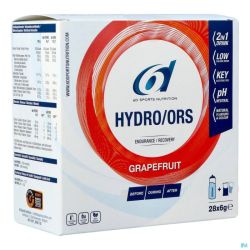 6d Hydro Ors Grapefruit Sachets 28x6g